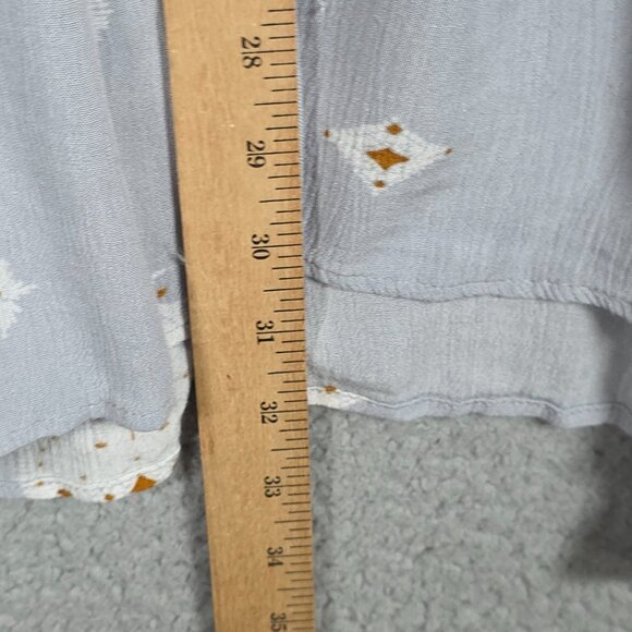 FREE PEOPLE Tree Swing Tunic Top Small Lightweight Airy Sleeveless Boho Beachy - Picture 10 of 16